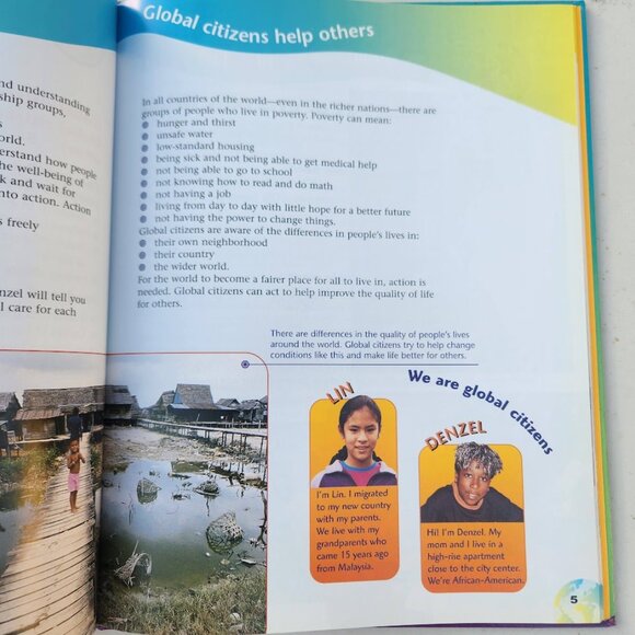 Improving the Quality of Life Global Citizenship Hardcover Book by Susan Watson - Picture 7 of 11